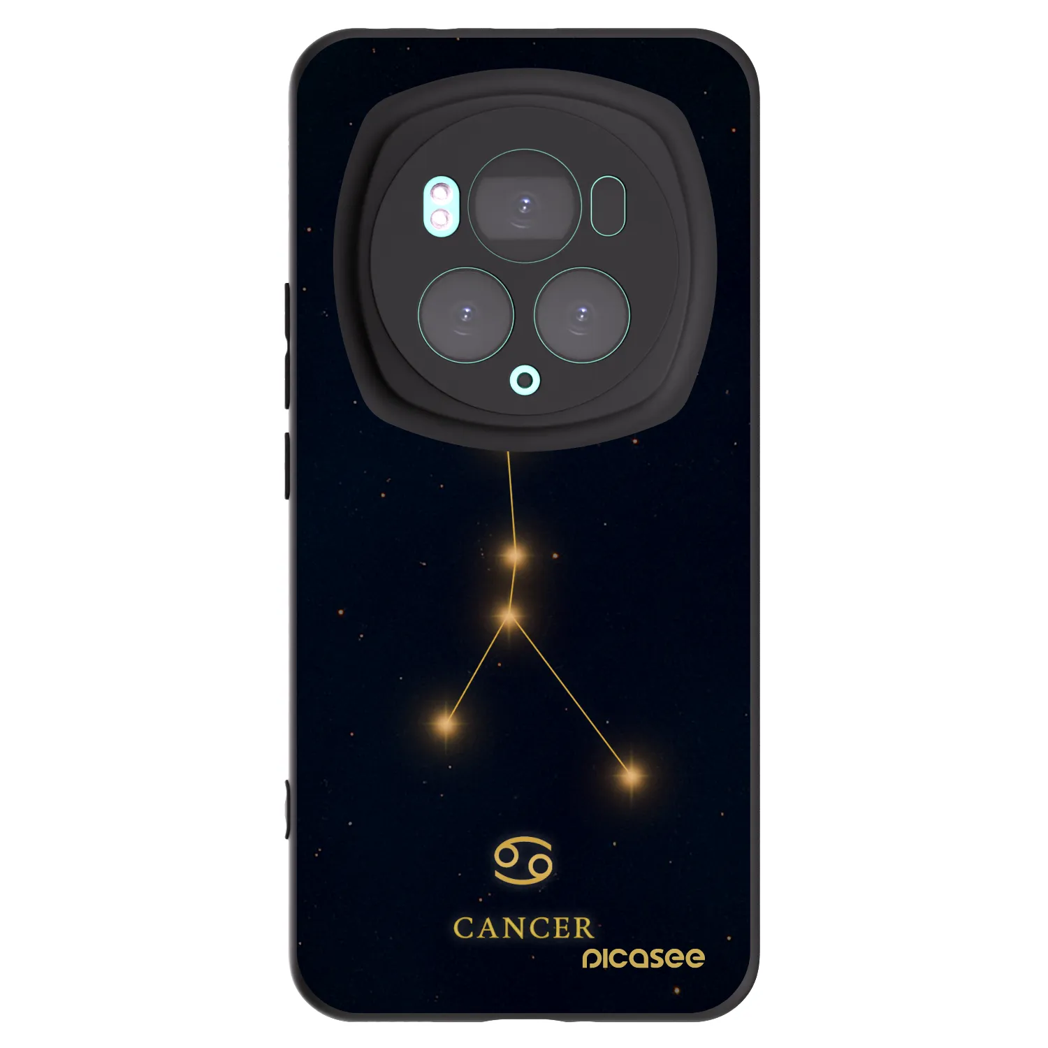 Picasee husă neagră din silicon pentru Honor Magic6 Pro - CANCER