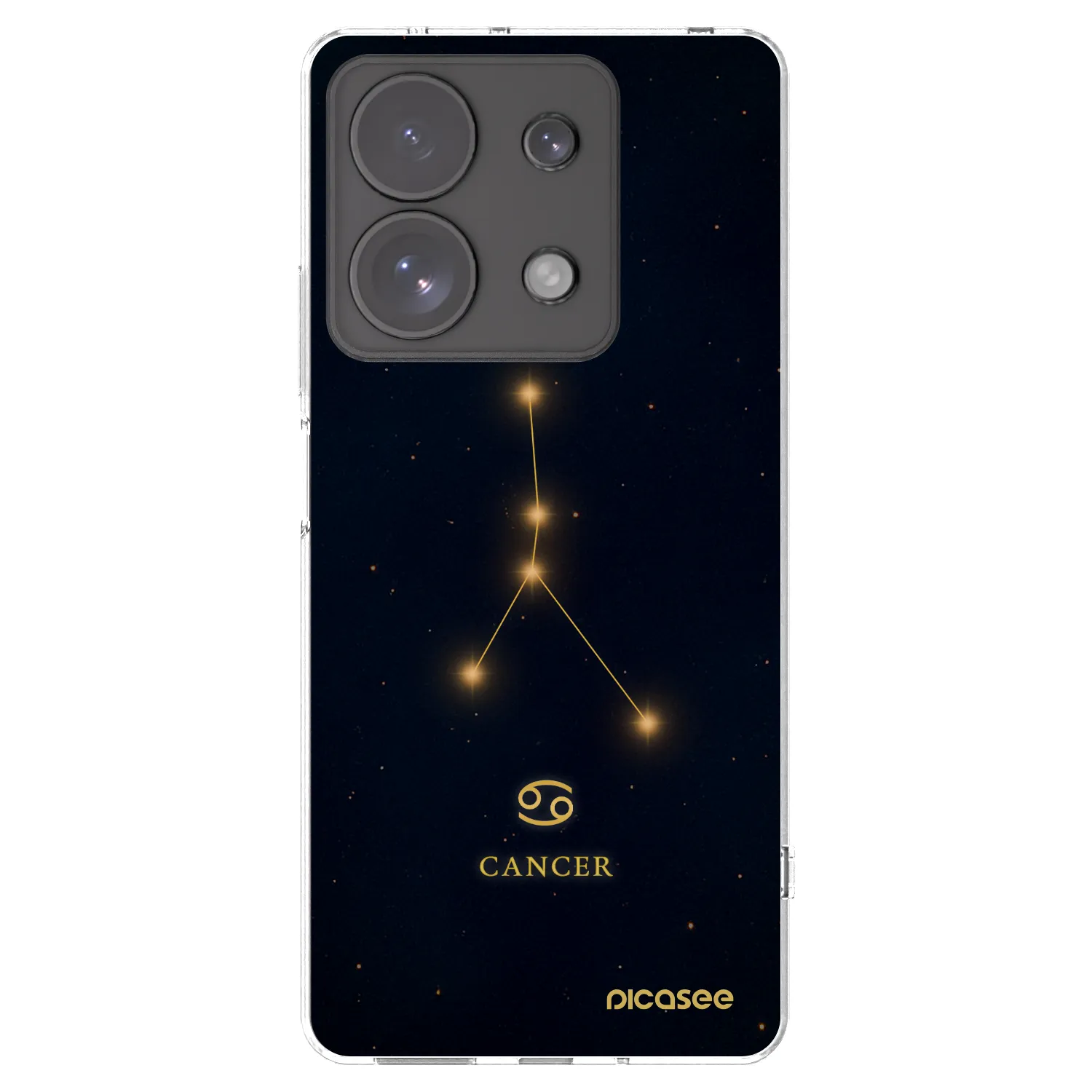 Picasee husă transparentă din silicon pentru Xiaomi Redmi Note 13 Pro 4G - CANCER