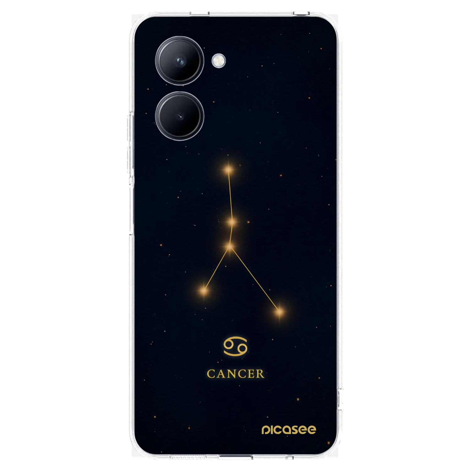 Picasee husă transparentă din silicon pentru Realme C33 (2023) - CANCER