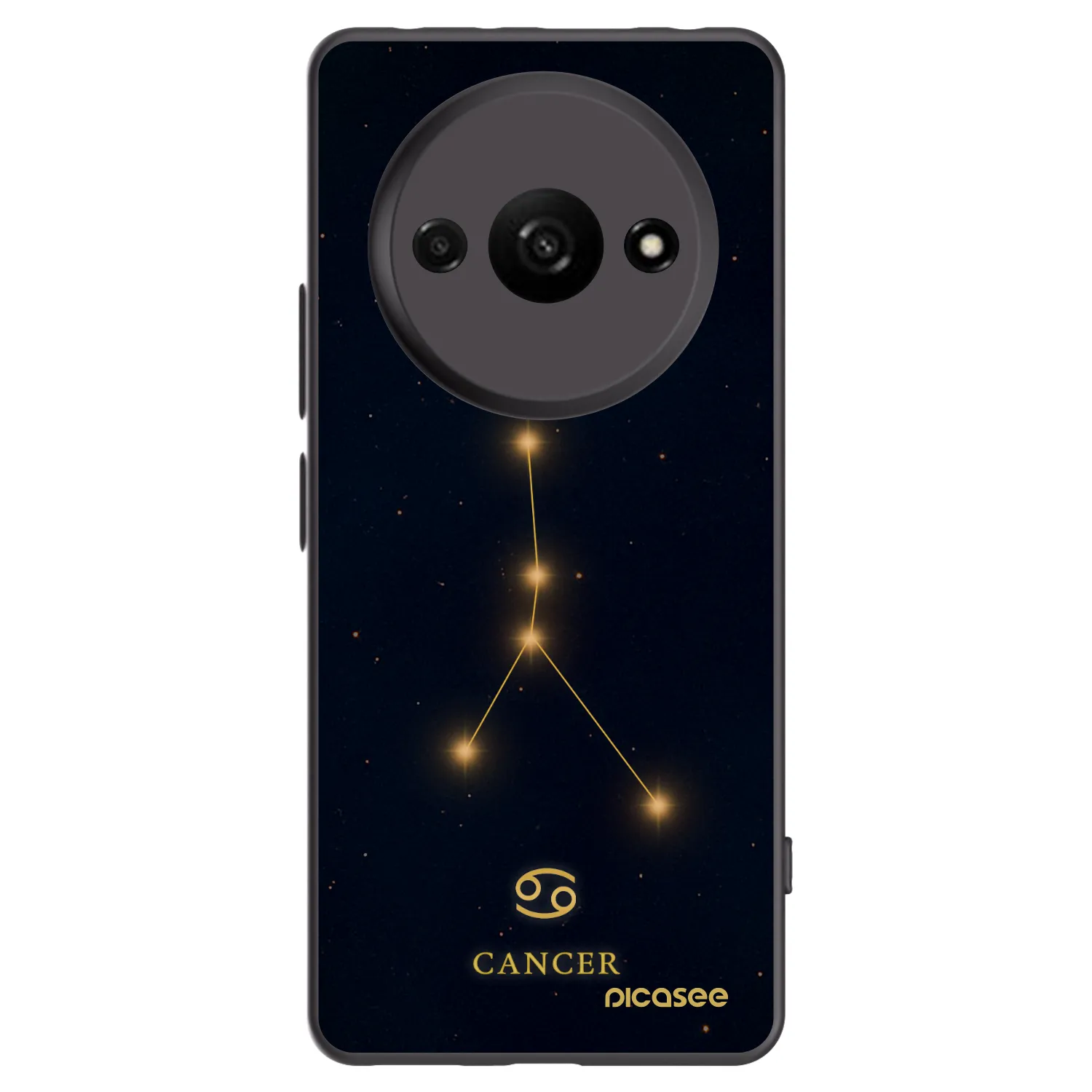 Picasee husă neagră din silicon pentru Xiaomi Redmi A3 - CANCER