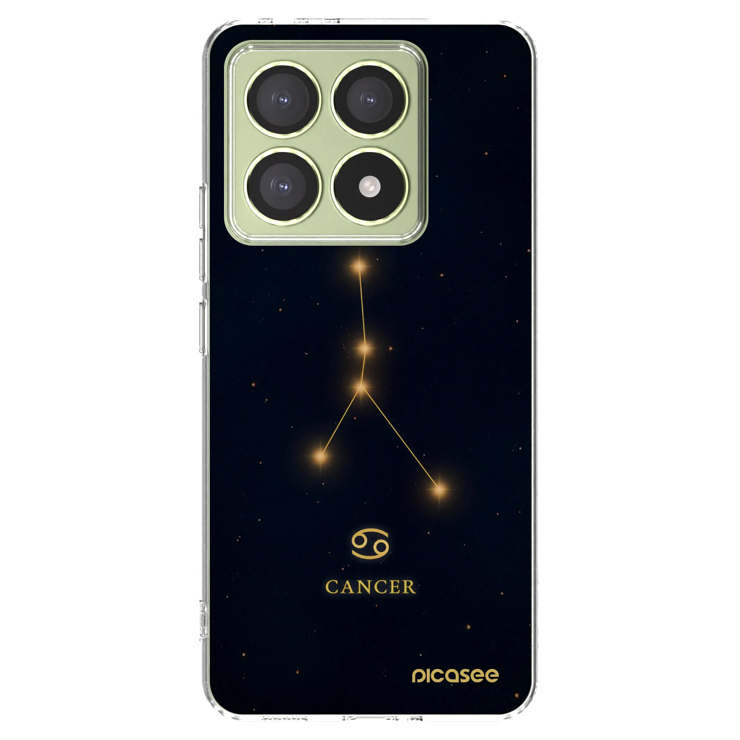 Picasee husă transparentă din silicon pentru Xiaomi 14T - CANCER