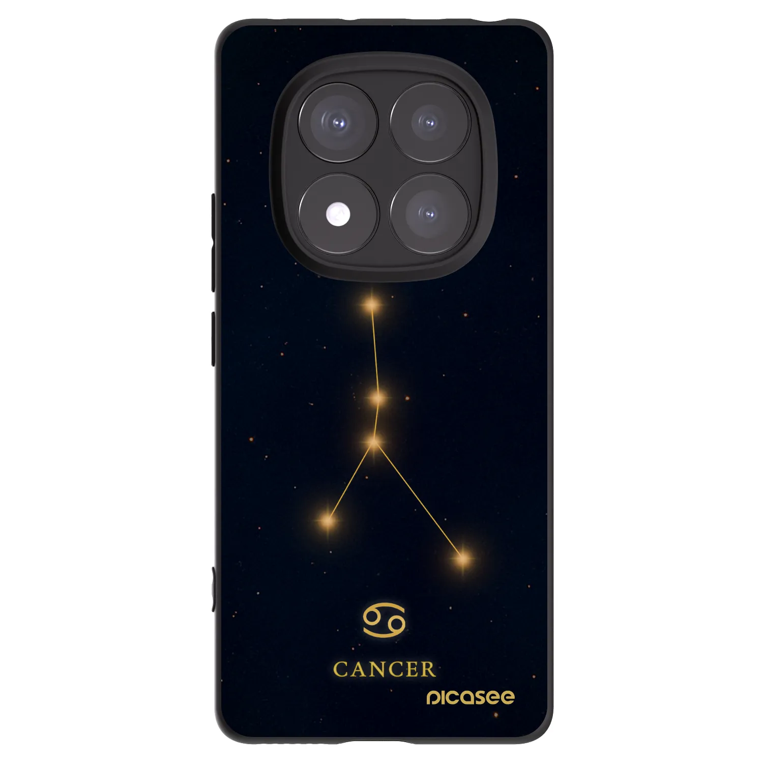 Picasee husă neagră din silicon pentru Xiaomi Redmi Note 14 Pro+ 5G - CANCER