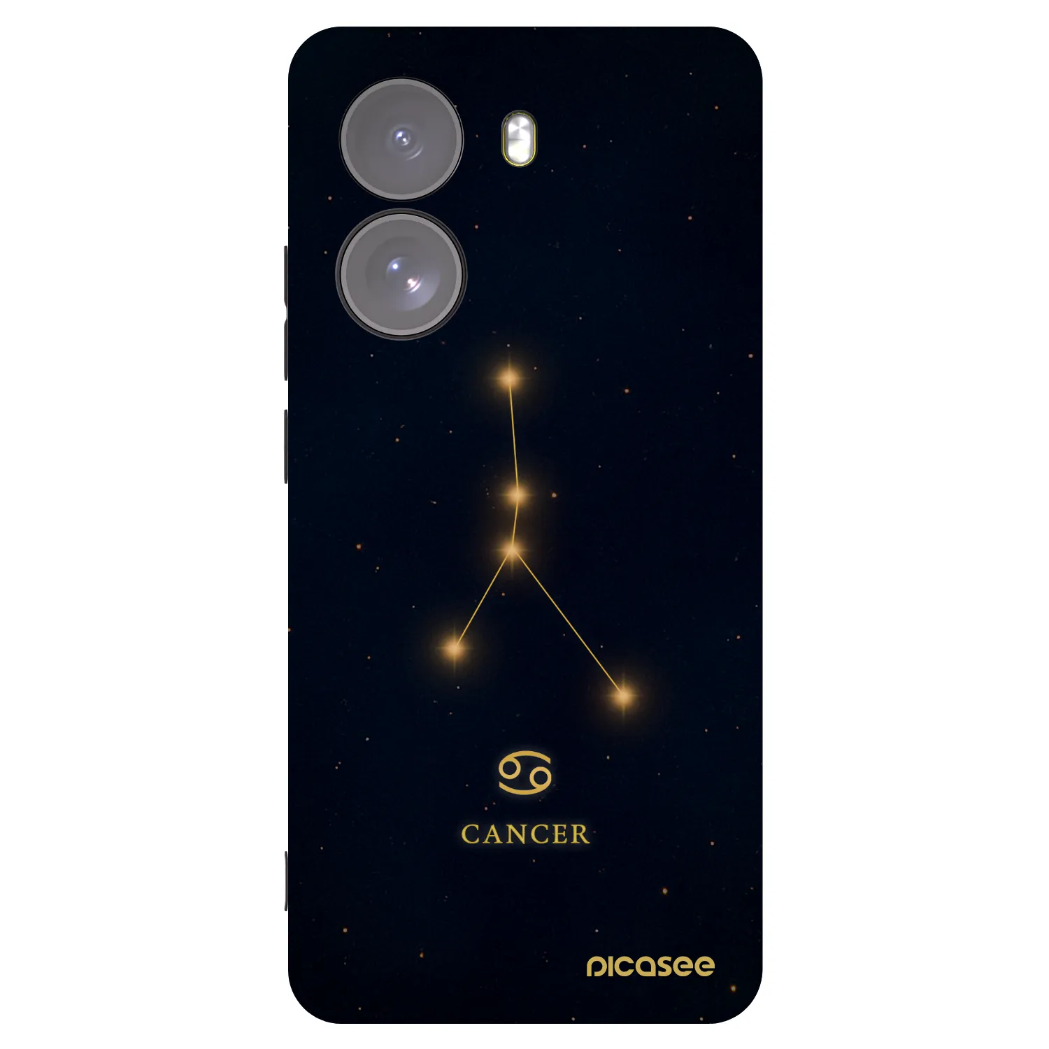 Picasee husă neagră din silicon pentru Xiaomi Poco X7 - CANCER