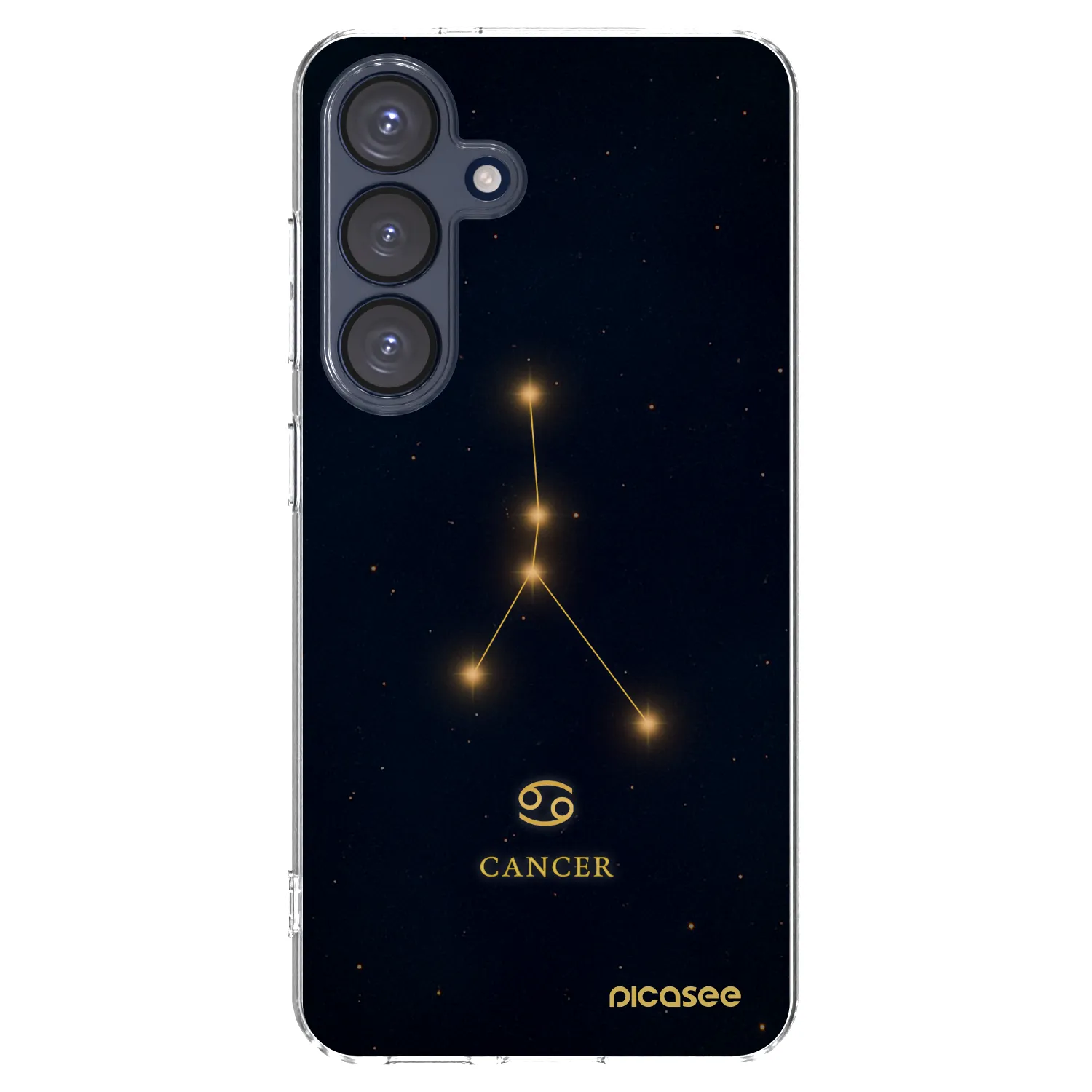 Picasee husă transparentă din silicon pentru Samsung Galaxy S25 5G - CANCER