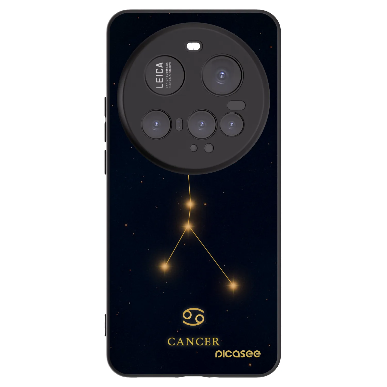 Picasee husă neagră din silicon pentru Xiaomi 15 Ultra - CANCER