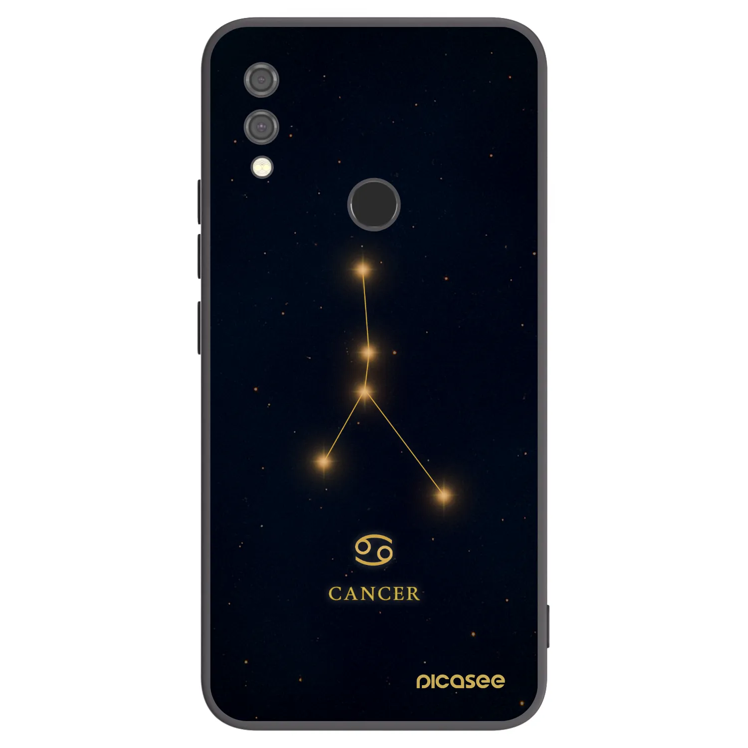 Picasee husă neagră din silicon pentru Xiaomi Redmi Note 7 - CANCER