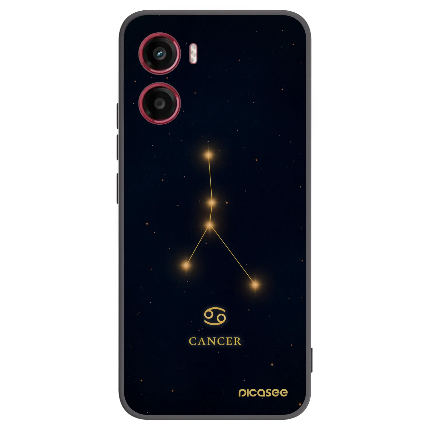 Picasee husă neagră din silicon pentru Motorola Moto G05 - CANCER