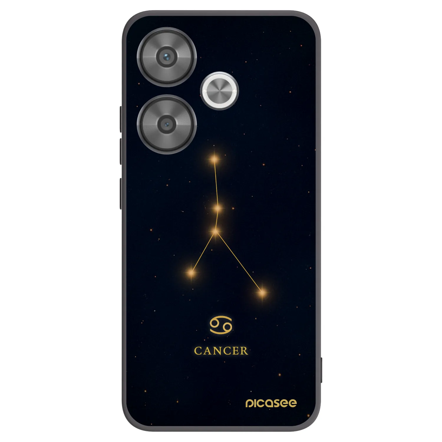 Picasee husă neagră din silicon pentru Xiaomi Poco F6 - CANCER