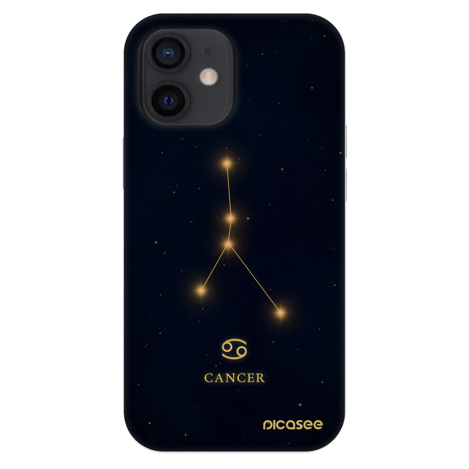 Picasee Fashion Case pentru Apple iPhone 12 mini - CANCER
