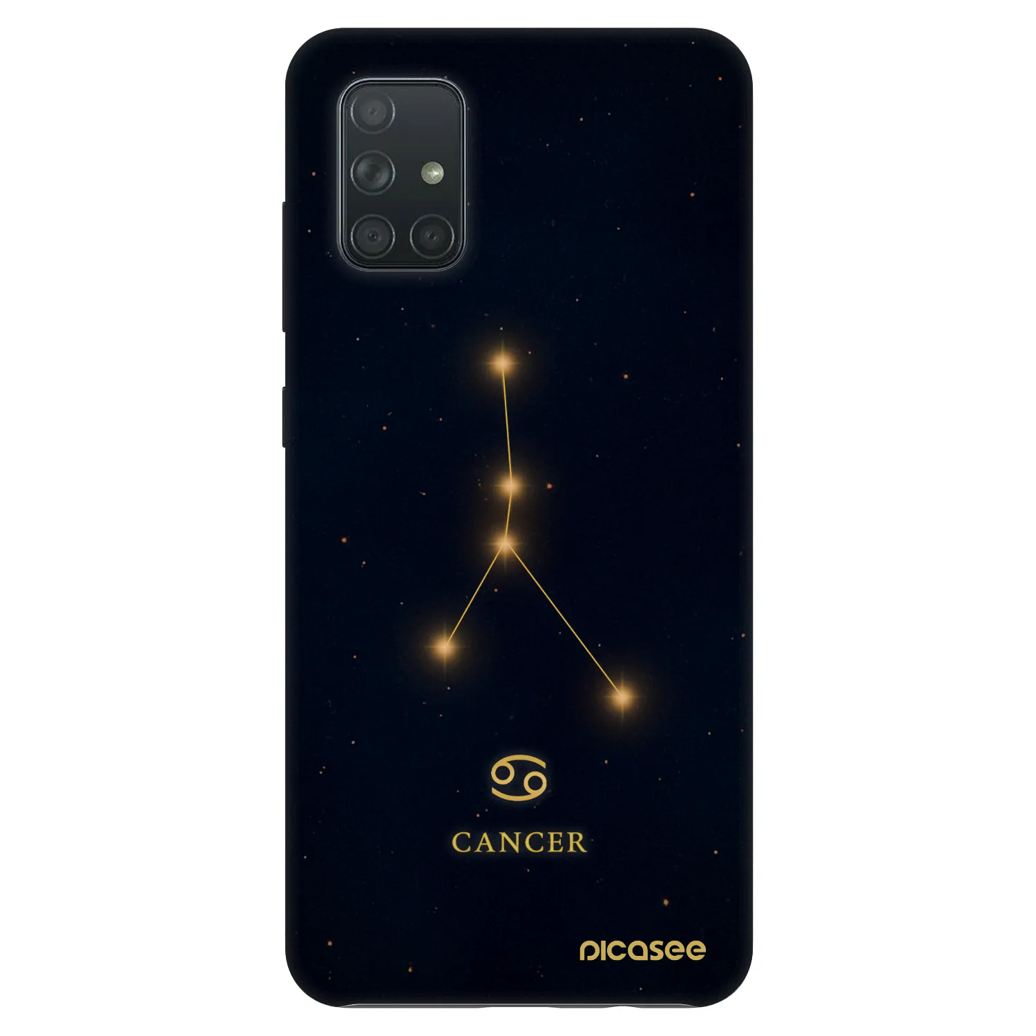 Picasee Fashion Case pentru Samsung Galaxy A71 A715F - CANCER