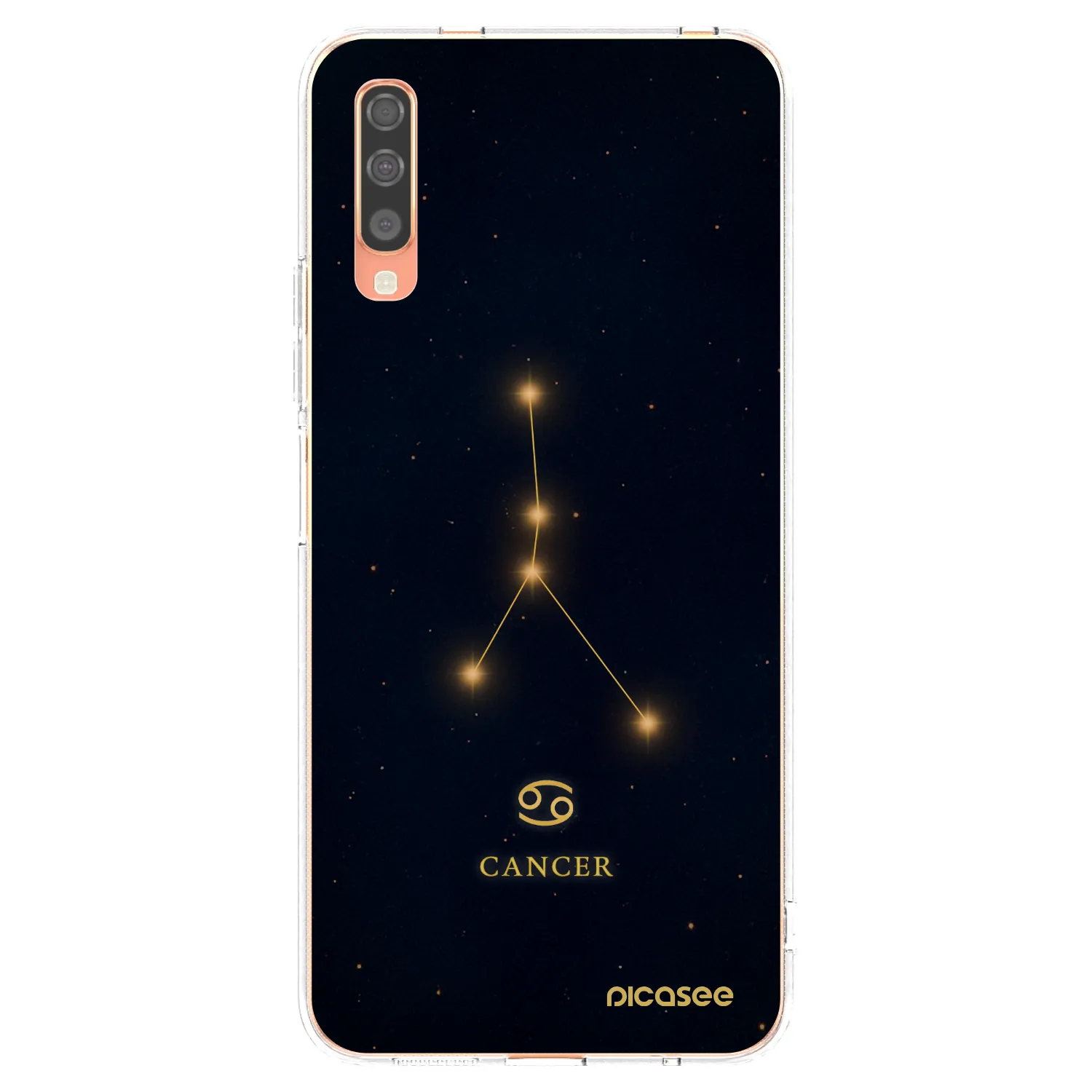 Picasee husă transparentă din silicon pentru Samsung Galaxy A70 A705F - CANCER