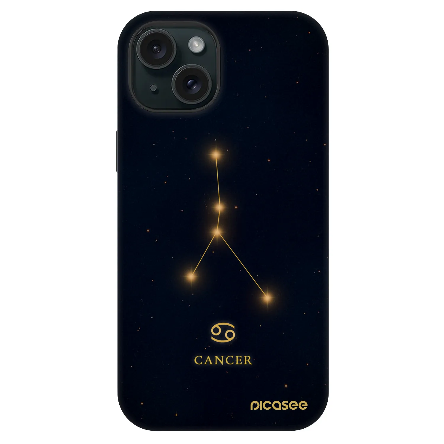 Picasee Fashion Case MagSafe pentru Apple iPhone 15 - CANCER