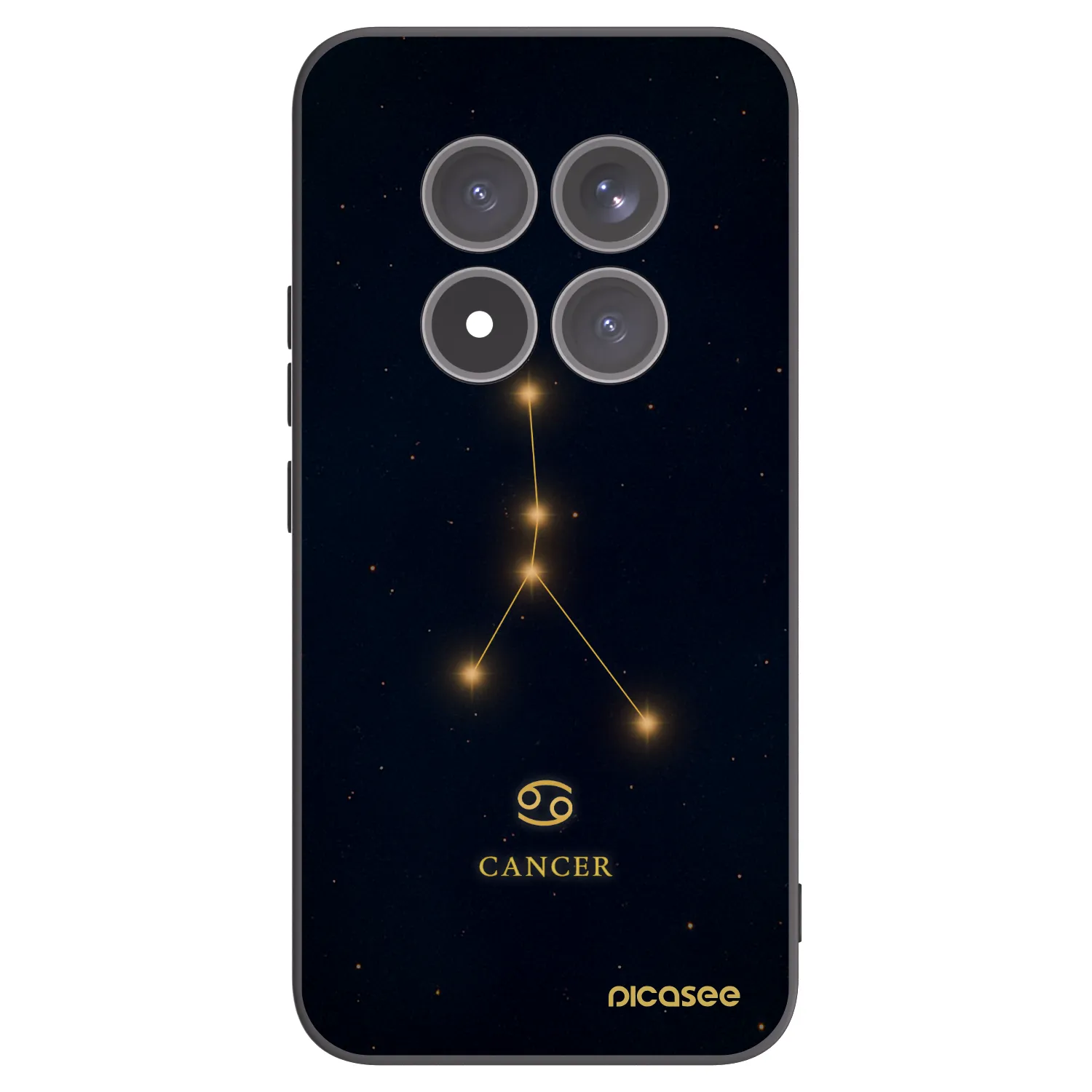 Picasee husă neagră din silicon pentru Xiaomi Redmi Note 15 Pro+ - CANCER