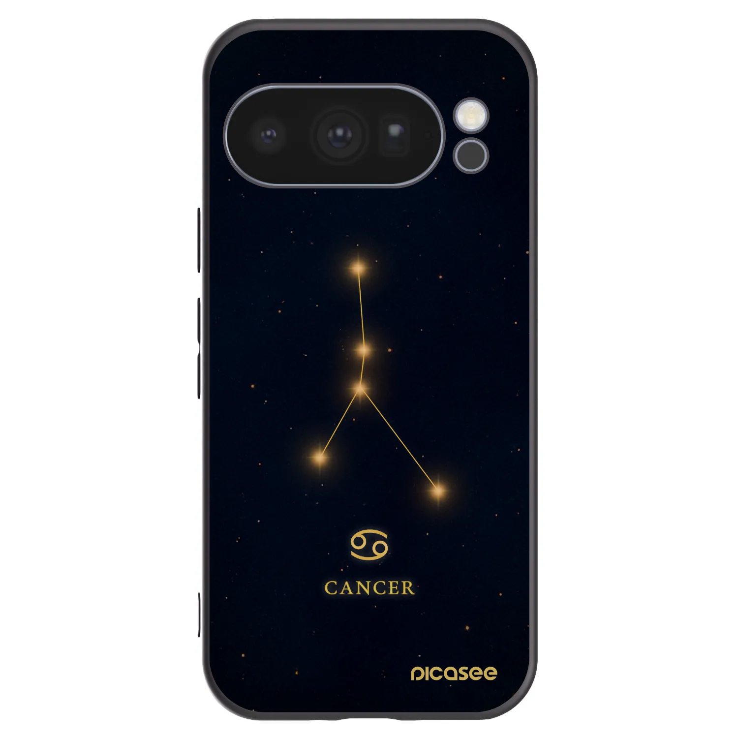 Picasee husă neagră din silicon pentru Google Pixel 10 Pro - CANCER