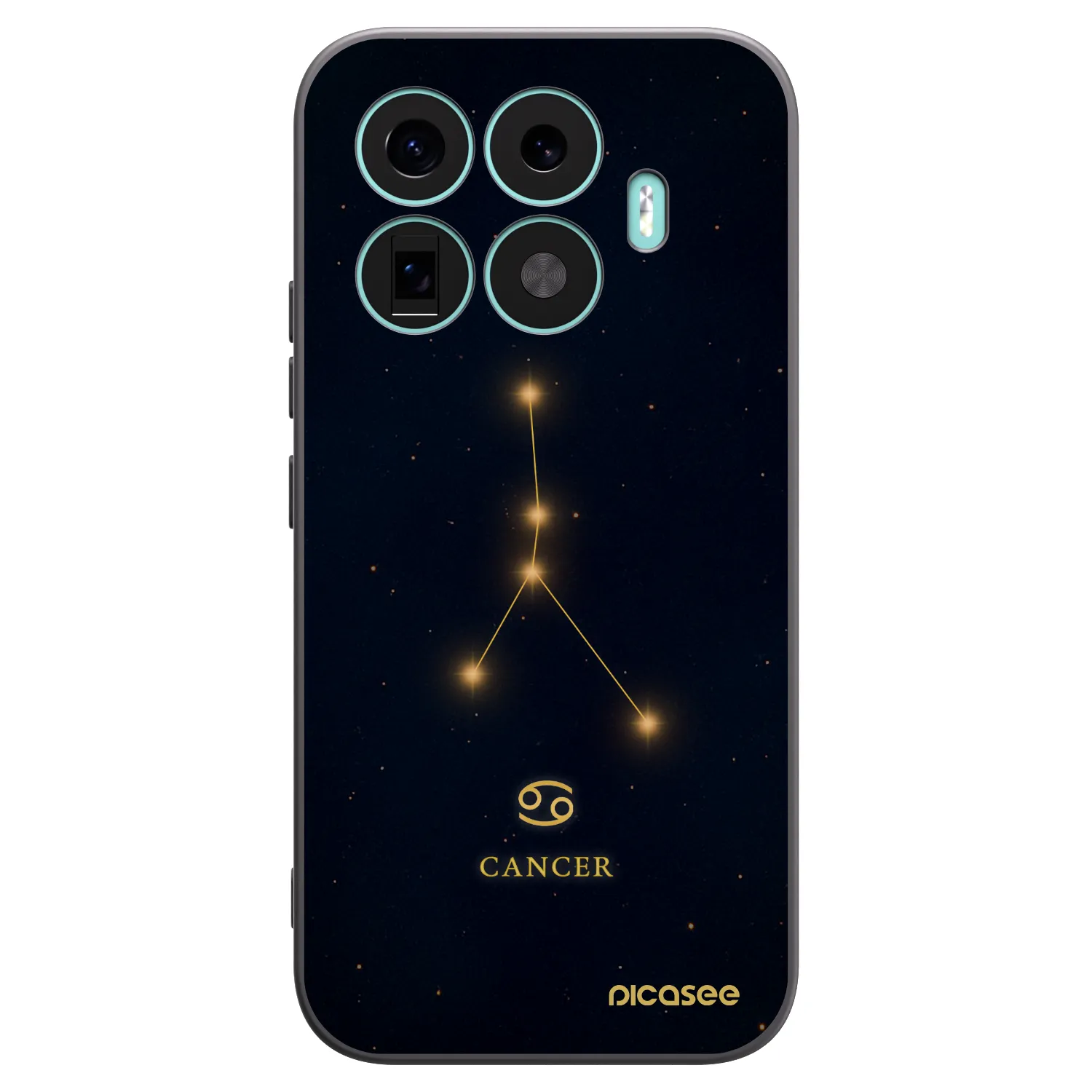 Picasee husă neagră din silicon pentru Xiaomi 17T - CANCER