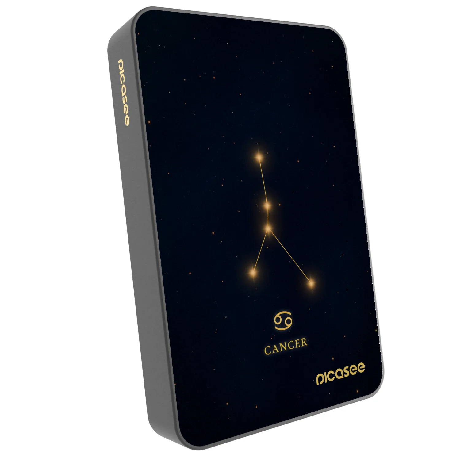 Picasee Powerbank cu MagSafe 10 000 mAh Gri - CANCER
