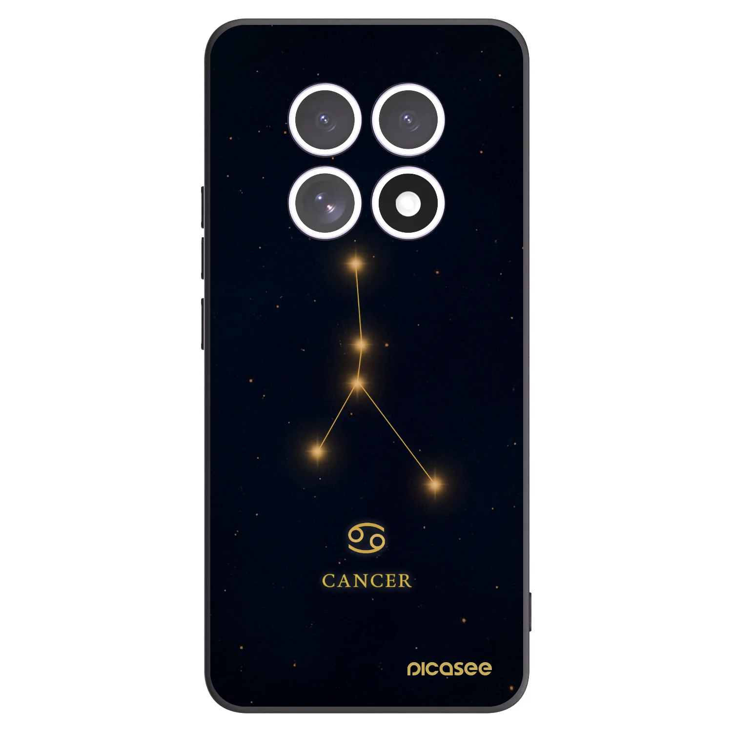 Picasee husă neagră din silicon pentru Xiaomi Redmi Note 15 5G - CANCER