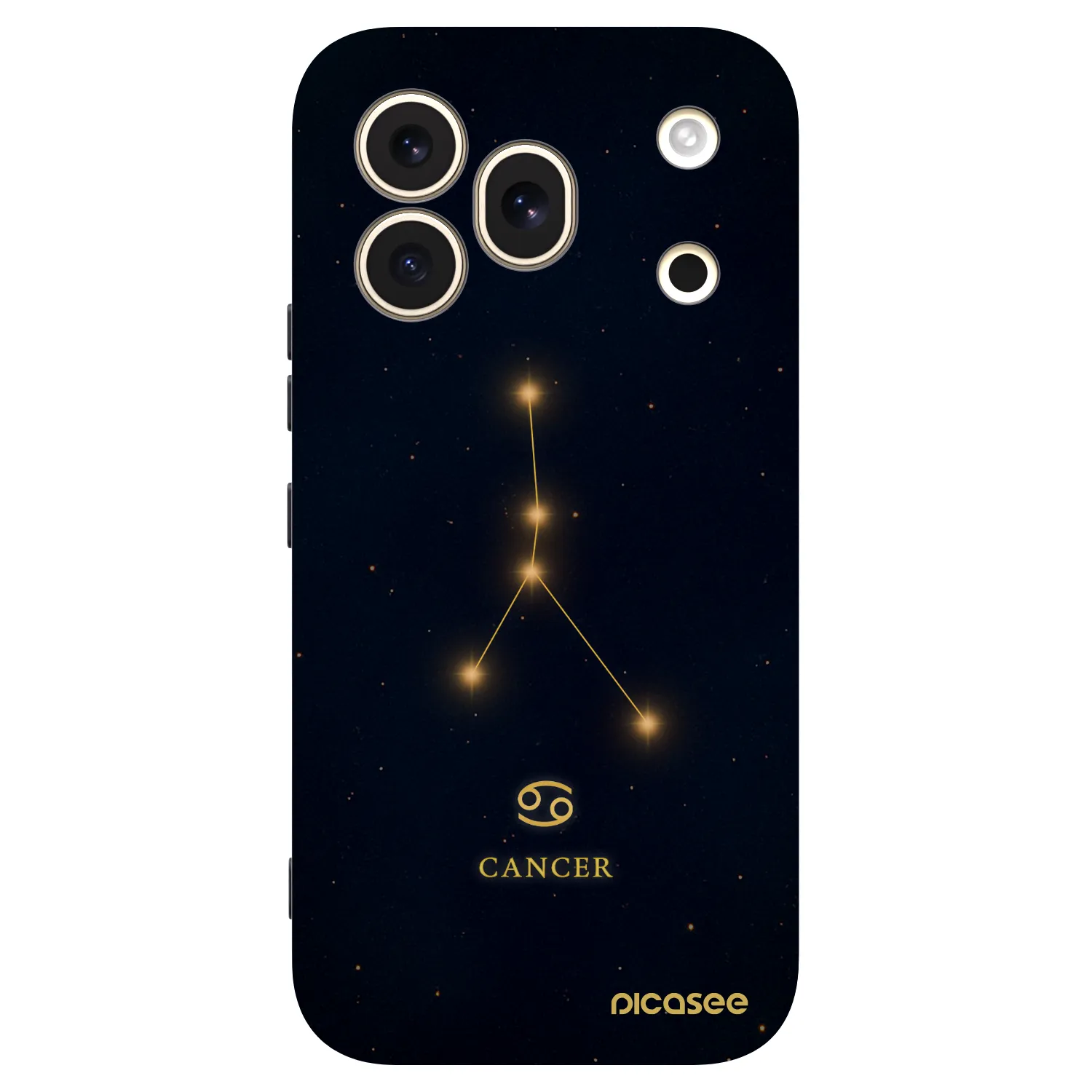 Picasee husă neagră din silicon pentru Honor 600 Pro - CANCER