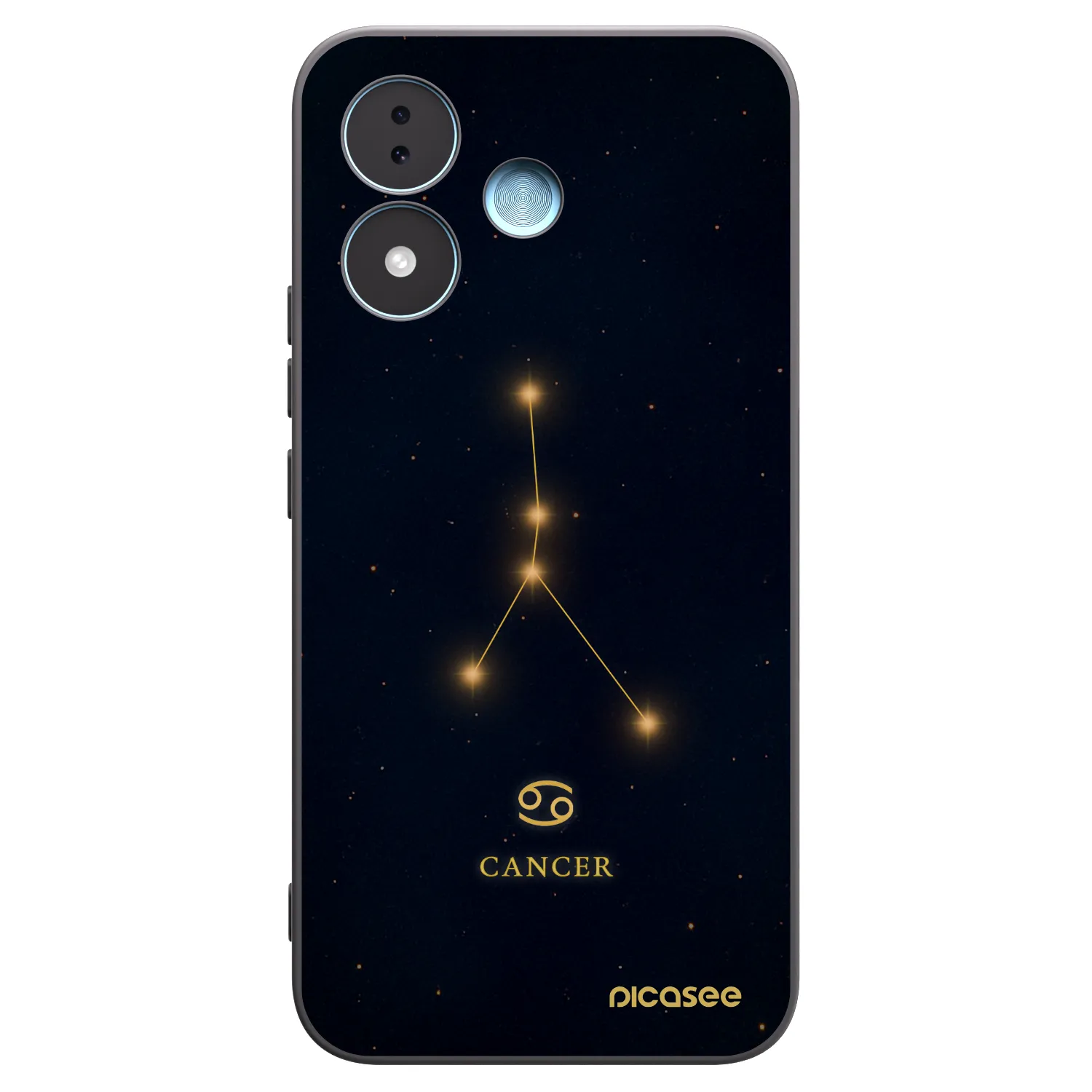 Picasee husă neagră din silicon pentru Xiaomi Redmi Note 17 5G - CANCER