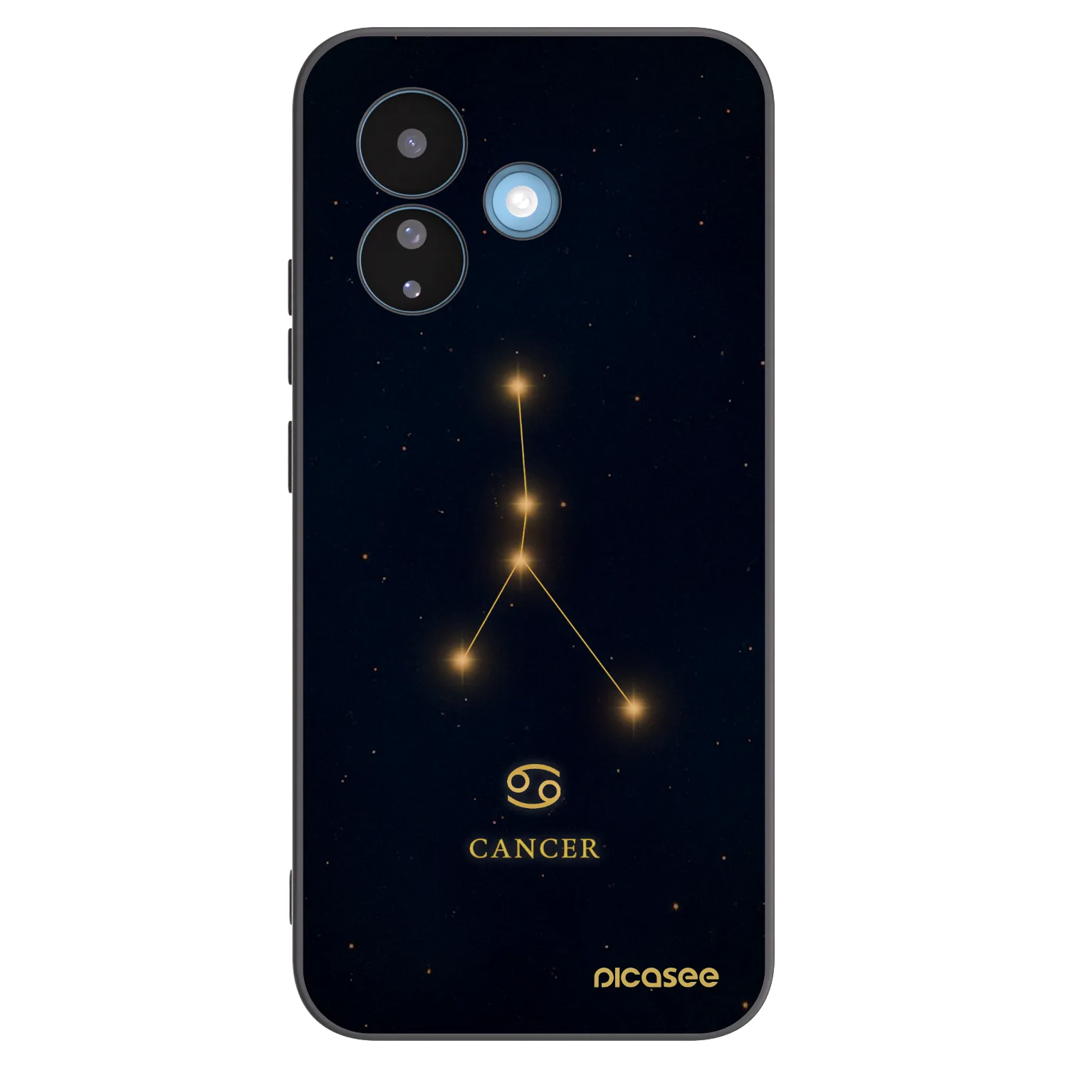 Picasee husă neagră din silicon pentru Xiaomi Redmi Note 17 Pro 5G - CANCER