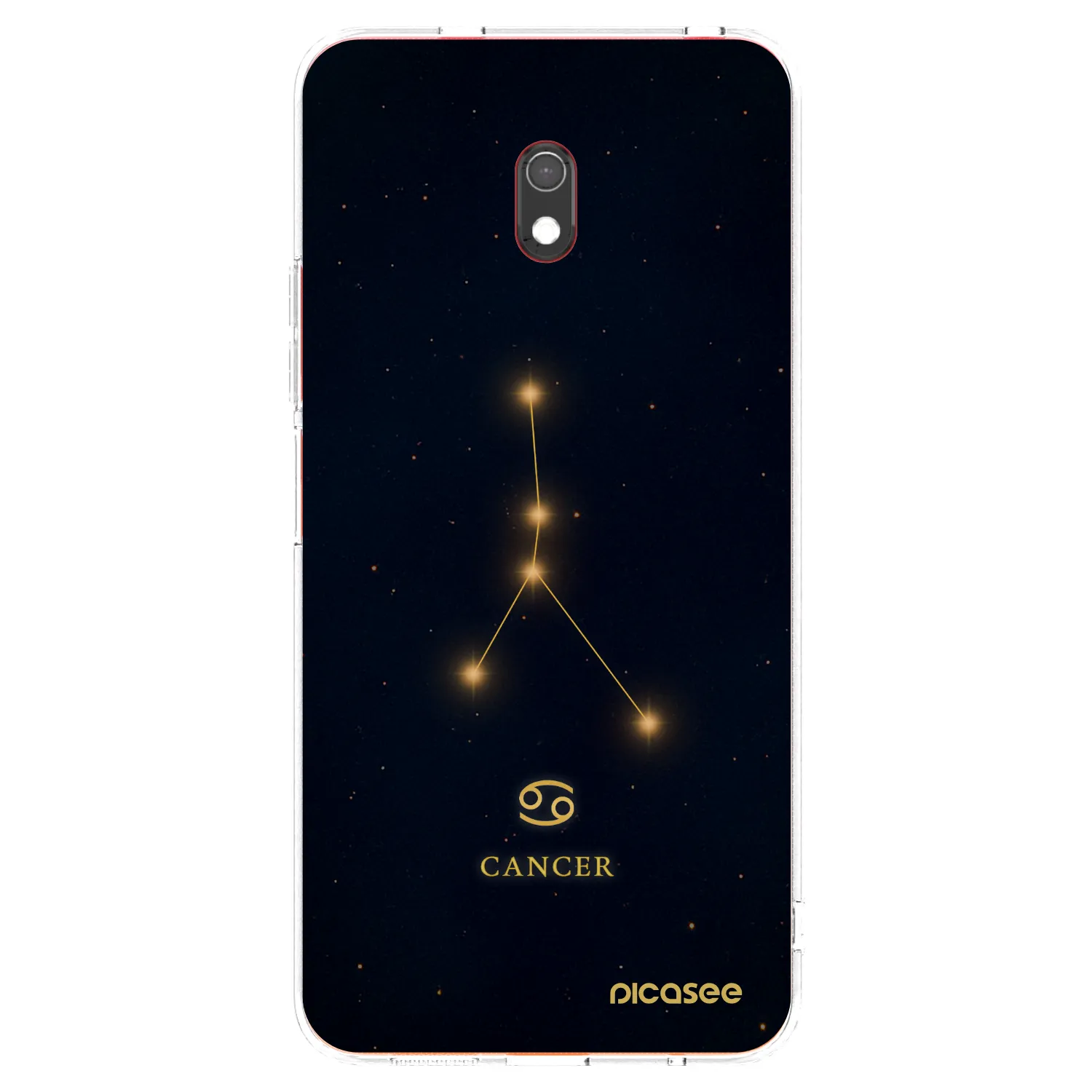 Picasee husă transparentă din silicon pentru Xiaomi Redmi 8A - CANCER