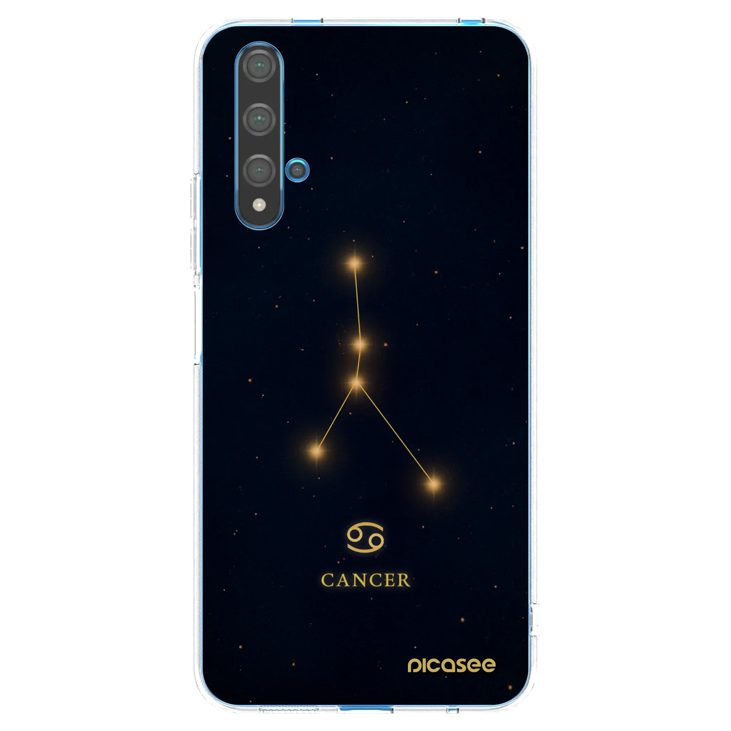 Picasee husă transparentă din silicon pentru Huawei Nova 5T - CANCER