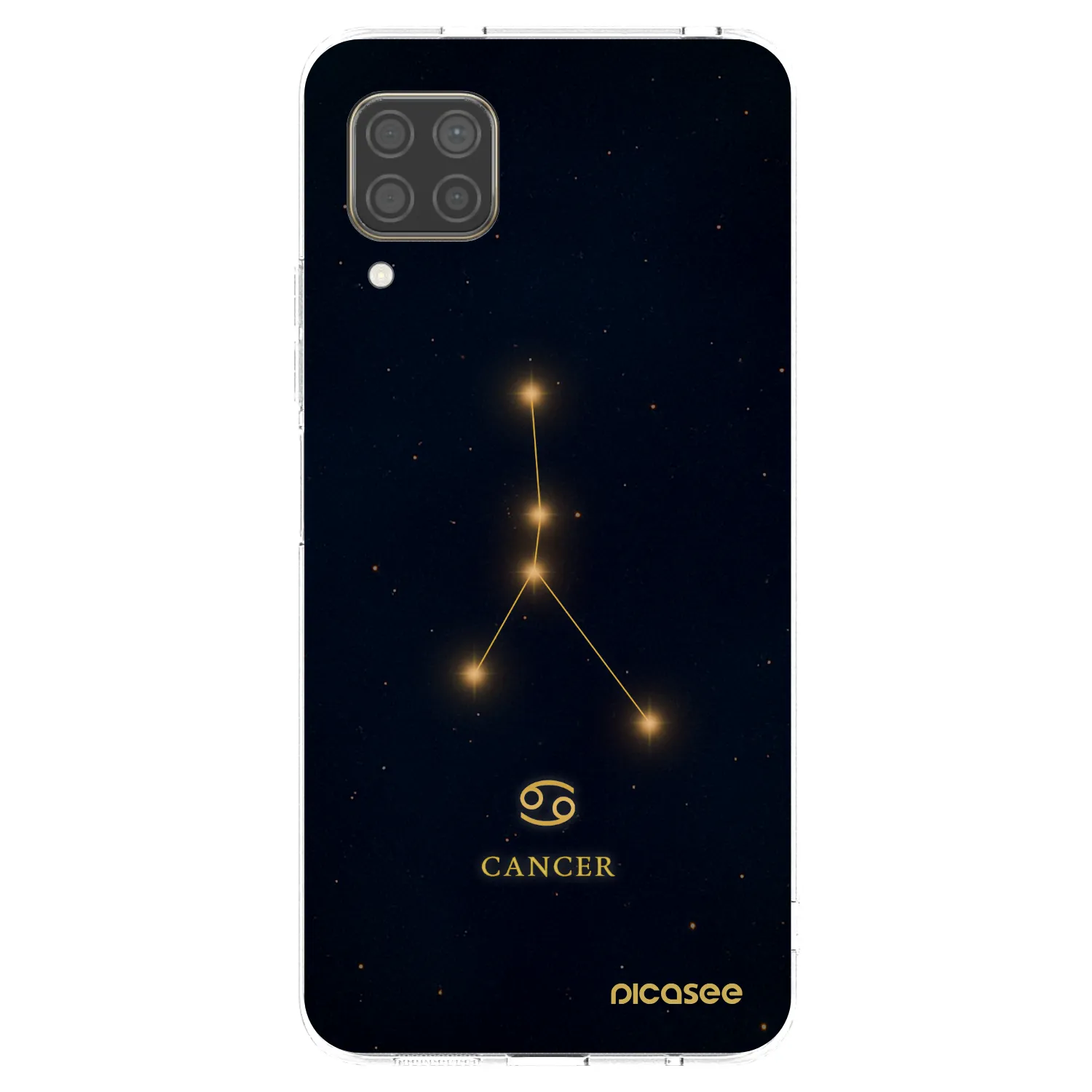 Picasee husă transparentă din silicon pentru Huawei P40 Lite - CANCER