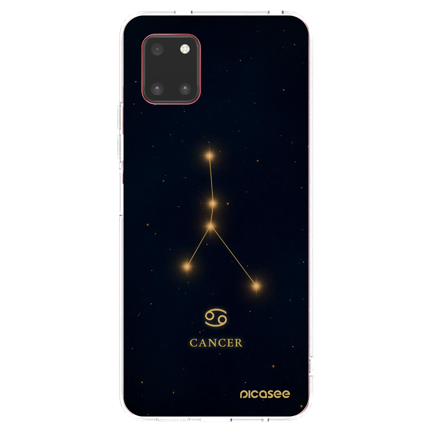 Picasee husă transparentă din silicon pentru Samsung Galaxy Note 10 Lite N770F - CANCER