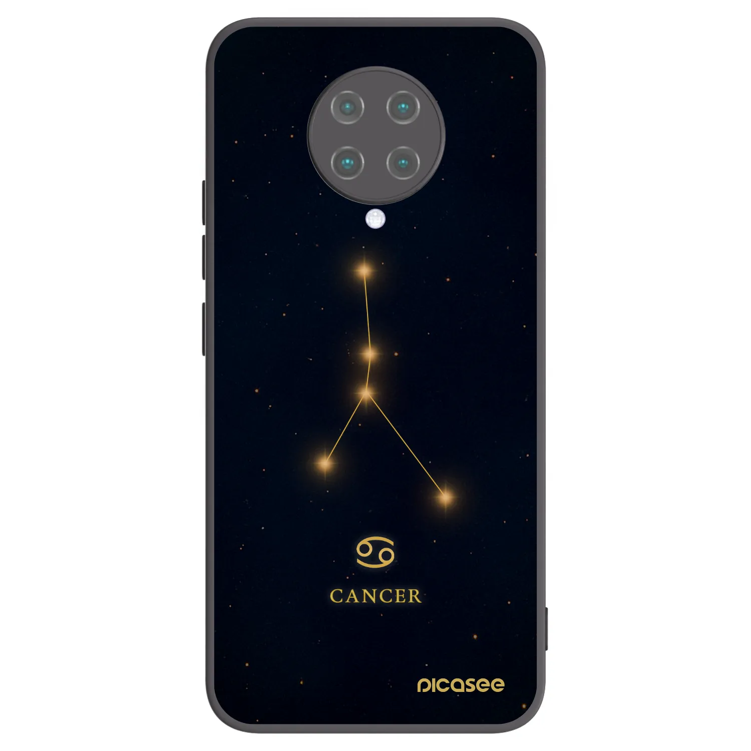 Picasee husă neagră din silicon pentru Xiaomi Poco F2 Pro - CANCER