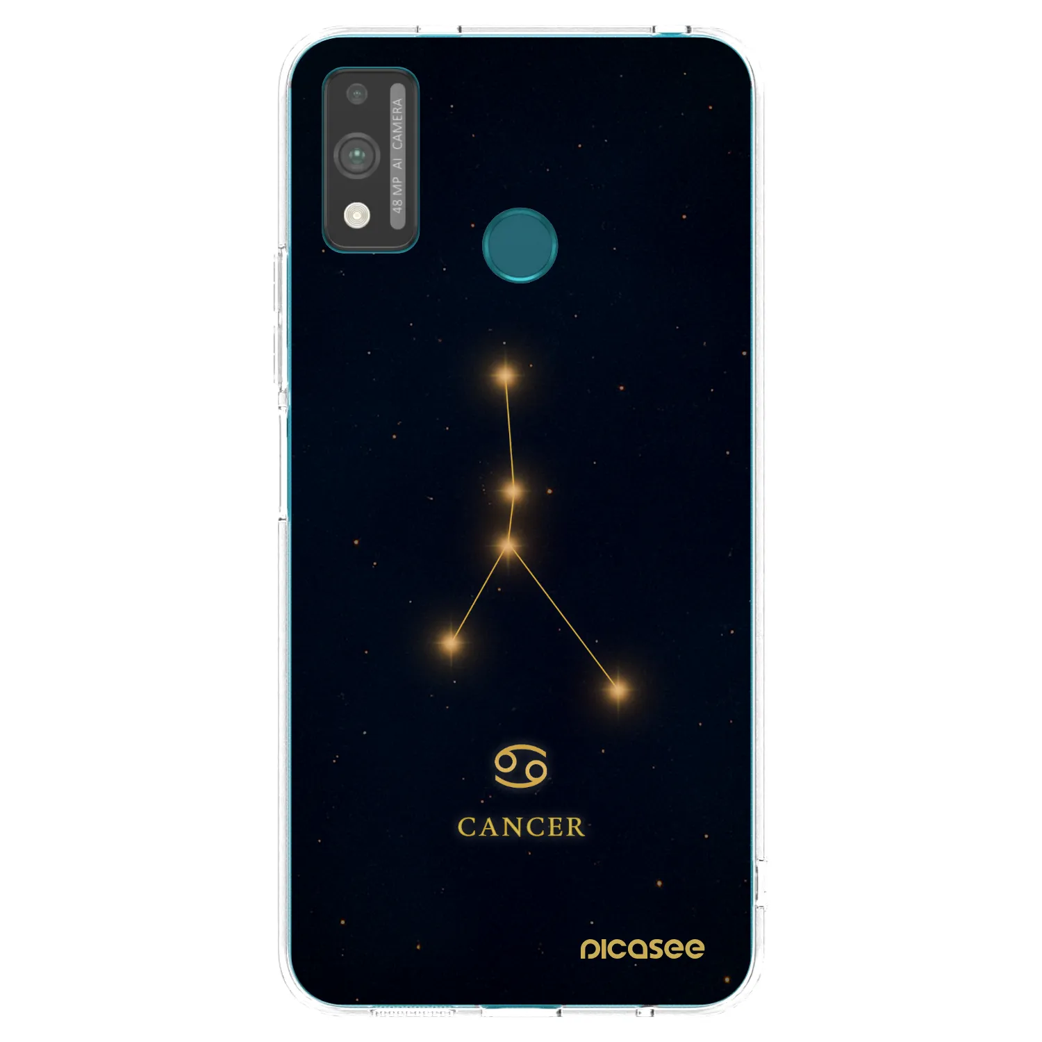 Picasee husă transparentă din silicon pentru Honor 9X Lite - CANCER