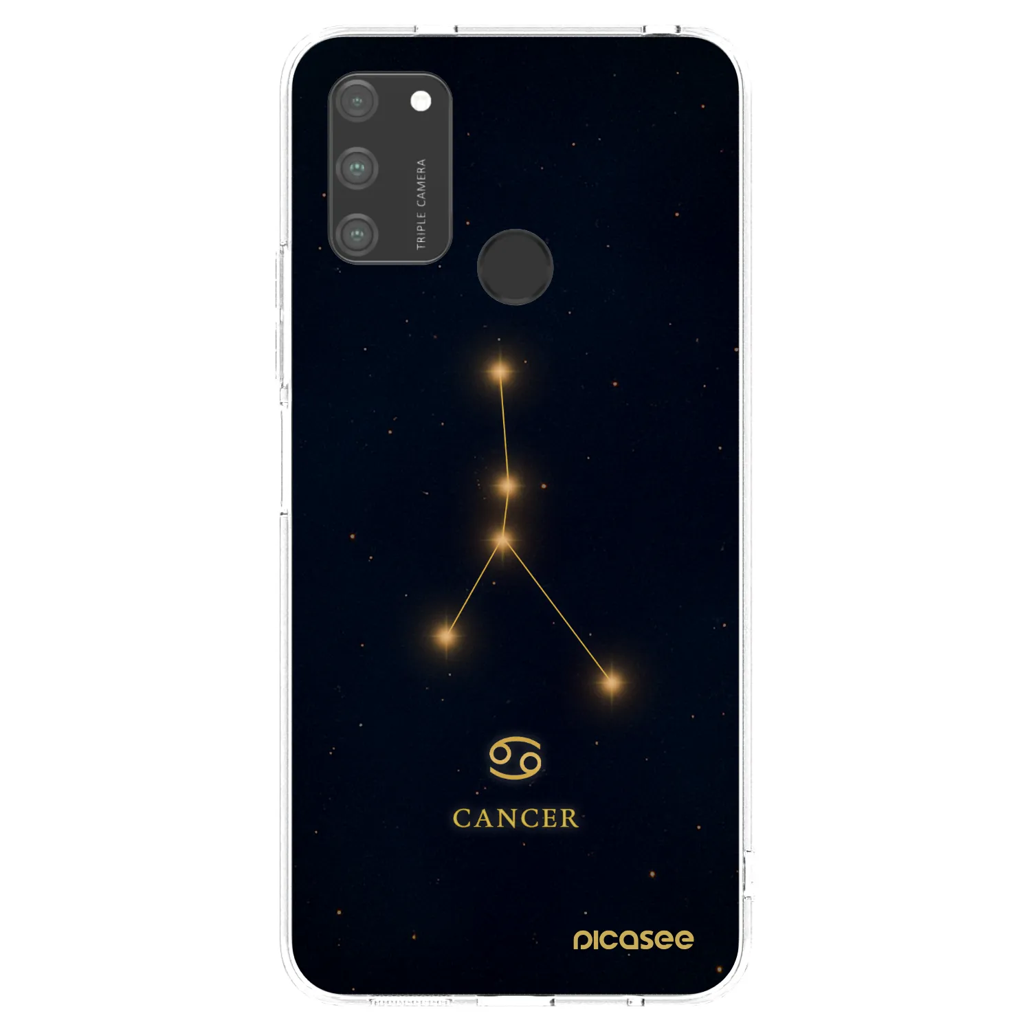Picasee husă transparentă din silicon pentru Honor 9A - CANCER