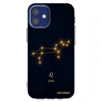 Picasee husă transparentă din silicon pentru Apple iPhone 12 mini - LEO