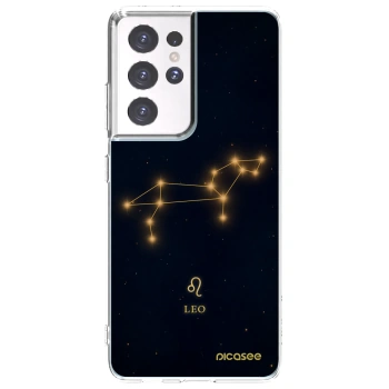 Picasee husă transparentă din silicon pentru Samsung Galaxy S21 Ultra 5G G998B - LEO