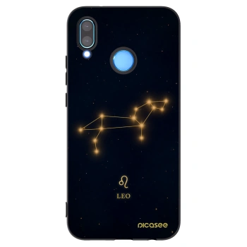 Picasee husă neagră din silicon pentru Huawei P20 Lite - LEO