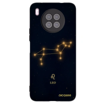 Picasee husă neagră din silicon pentru Huawei Nova 8i - LEO