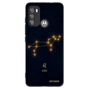Picasee husă neagră din silicon pentru Motorola Moto G60 - LEO