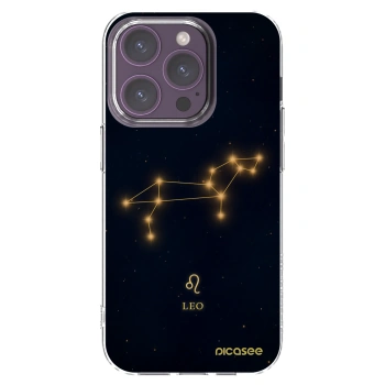 Picasee husă transparentă din silicon pentru Apple iPhone 14 Pro - LEO