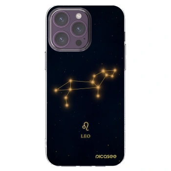 Picasee husă transparentă din silicon pentru Apple iPhone 14 Pro Max - LEO