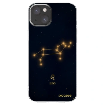 Picasee husă transparentă din silicon pentru Apple iPhone 15 Plus - LEO