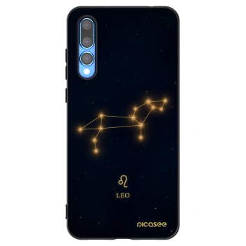 Picasee husă neagră din silicon pentru Huawei P20 Pro - LEO