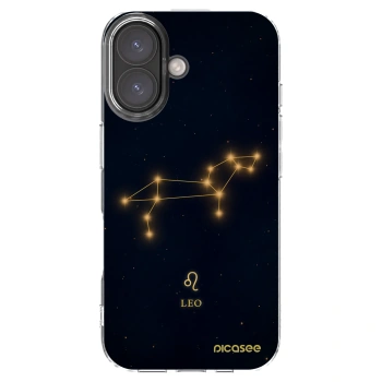Picasee husă transparentă din silicon pentru Apple iPhone 16 - LEO