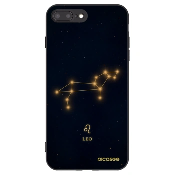 Picasee husă neagră din silicon pentru Apple iPhone 7 Plus - LEO