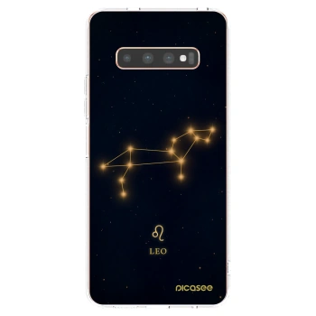 Picasee husă transparentă din silicon pentru Samsung Galaxy S10 Plus G975 - LEO