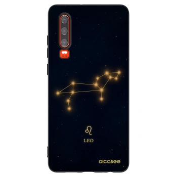 Picasee husă neagră din silicon pentru Huawei P30 - LEO