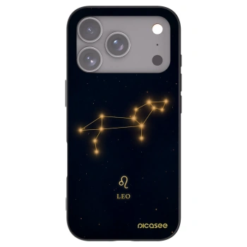 Picasee husă neagră din silicon pentru Apple iPhone 17 Pro - LEO