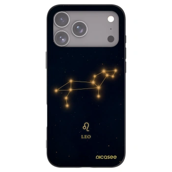 Picasee husă neagră din silicon pentru Apple iPhone 17 Pro Max - LEO