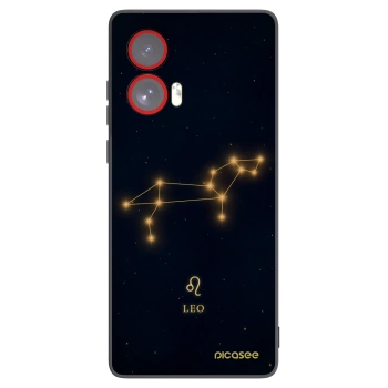 Picasee husă neagră din silicon pentru Motorola Edge 50 Fusion - LEO