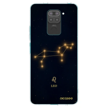 Picasee husă neagră din silicon pentru Xiaomi Redmi Note 9 - LEO
