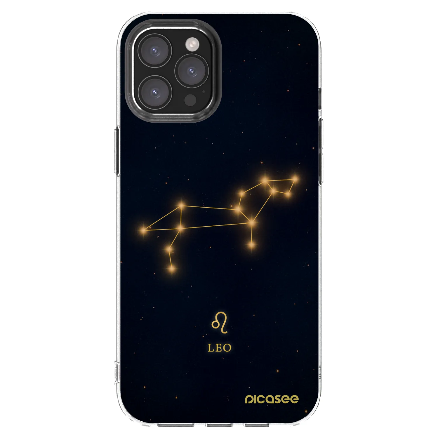 Picasee husă transparentă din silicon pentru Apple iPhone 12 Pro Max - LEO