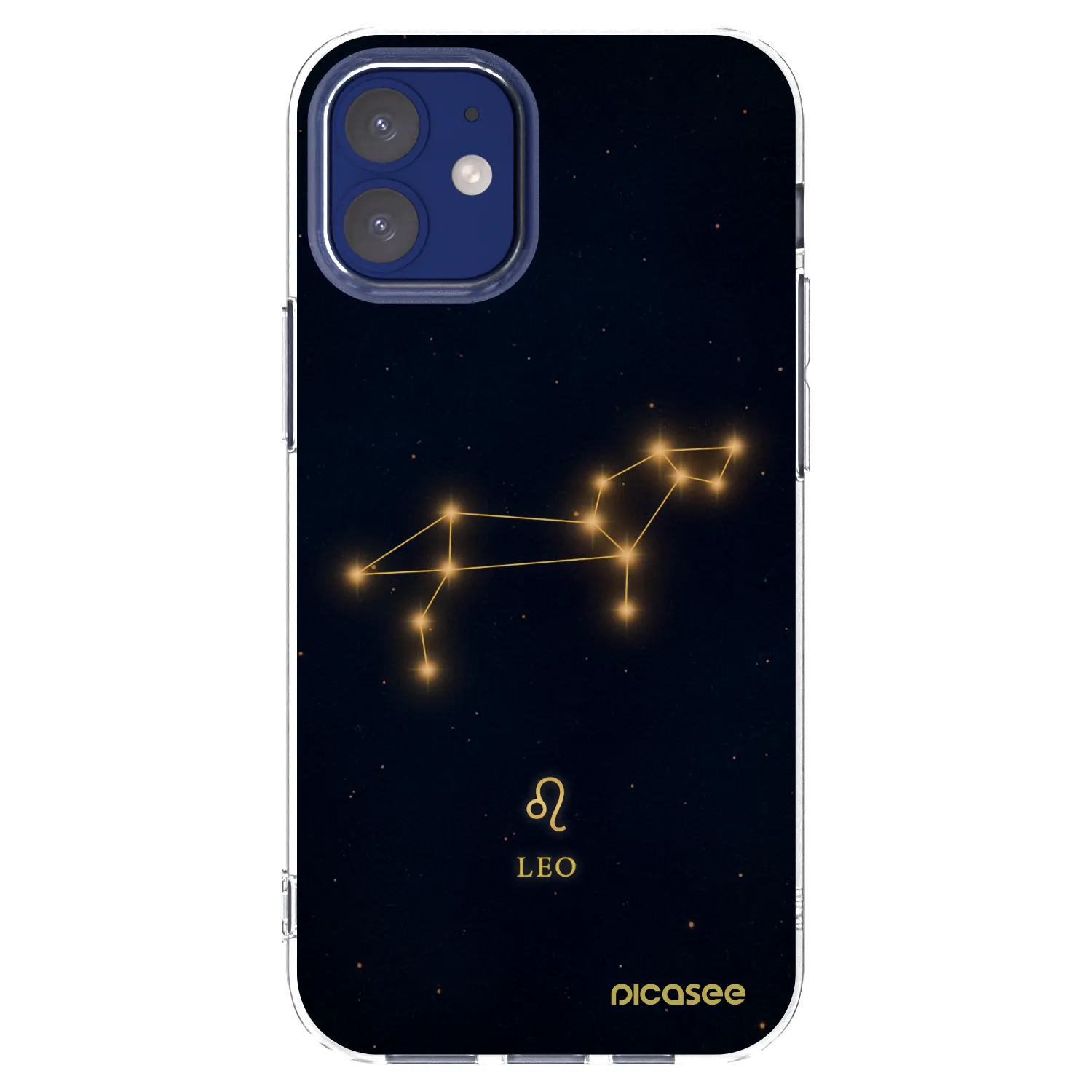 Picasee husă transparentă din silicon pentru Apple iPhone 12 mini - LEO